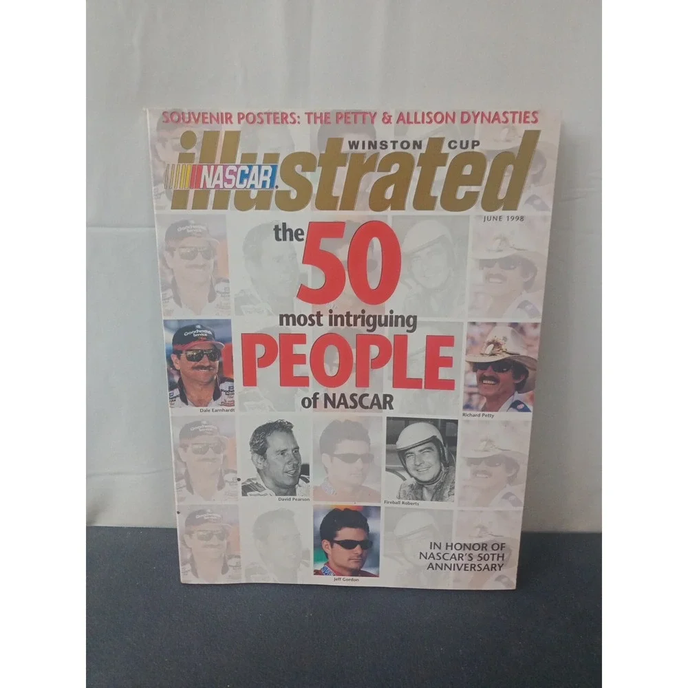 Nascar Winston Cup Illustrated 50 MOST INTRIGUING PEOPLE JUNE 1998  Racing